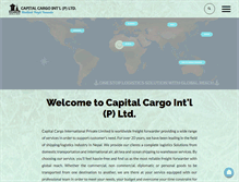 Tablet Screenshot of cargocapital.com